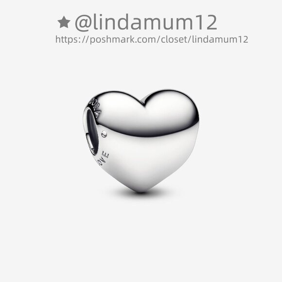 Pandora Be Love Engravable Heart Charm - Picture 2 of 8